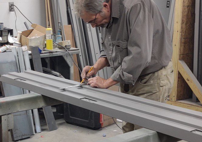 door frame welding and fabrication